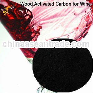 300mg/g MB wood based activated carbon for wine