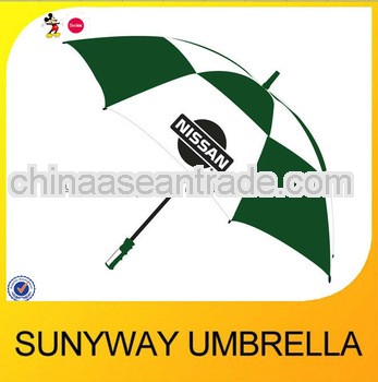 30''*8ribs air vent golf umbrella with double layer