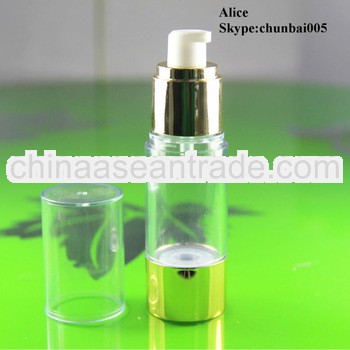 30ml airless bottles cosmetic , pump bottle manufacturer