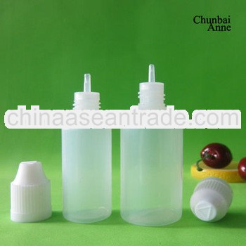 30ml pe empty plastic dropper bottle with child security cap TUV/SGS certificate