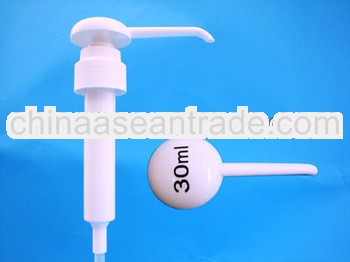 30ml plastic shampoo bottle pump,hand lotion washing pump