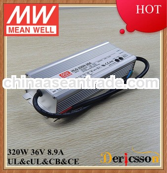 320W LED Driver 36V HLG-320H-36A