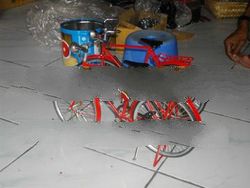 miniatur bicycle bike men and women