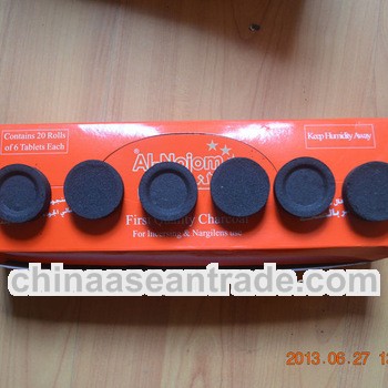 33mm round incense charcoal