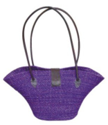 Purple Ropes Beach Bag