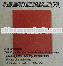 High Voltage Laminate Unsaturation Polyester Glass Sheet