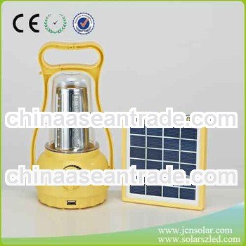 35pcs led 2W panel high capacity camping lantern solar lantern manufacturer