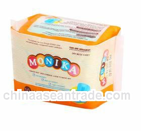 380mm high abosorbency sanitary napkin relax