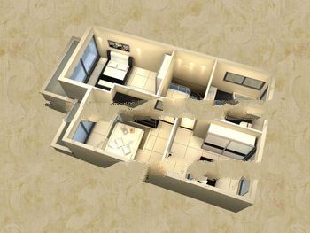 3D Aerial View Rendering