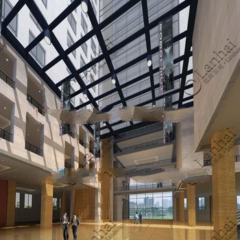 3D Building Interior Rendering Drawing