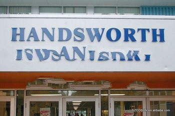 3D Painting Metal Signage