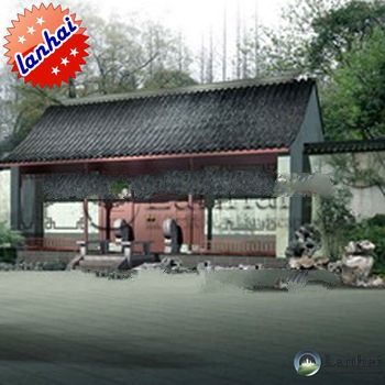 3D Rendering garden landscape design