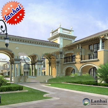 3D Rendering scenic spot street design