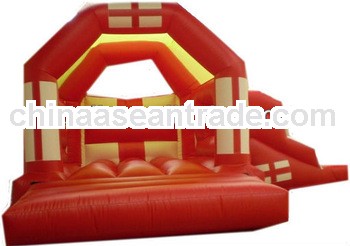 3D World Cup Inflatable Bouncer Slide Combo