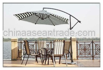 3M steel banana hanging umbrella ,Outdoor banana umbrella