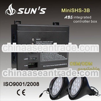 3W Home Use Solar System With ABS Integrated Box
