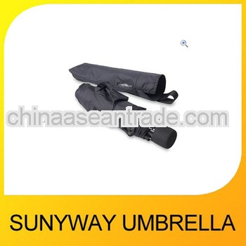 3 Folds Manual Open Folding Bag Umbrella
