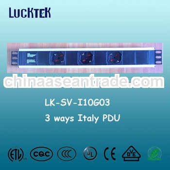 3 Ways Italy standard power distribution unit