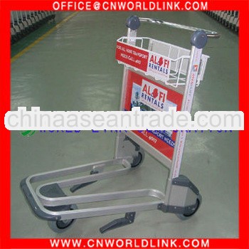 3 Wheels High Quality Aluminum Airport Passenger Cart