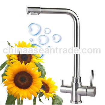 3 way kitchen stainless steel parts of a faucet mixer