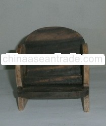 Kamagong Wood Cell Phone/Business Card Desk Tidy