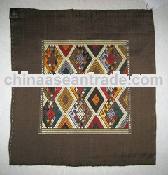 Silk Pocket Squares / Decor - Brown