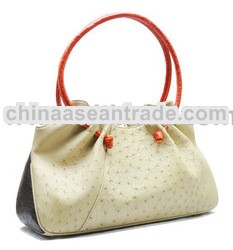 Genuine Ostrich Skin Handbag - Spring / Summer 2011 Collection