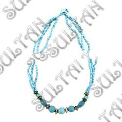 2 Stones Bead Necklace