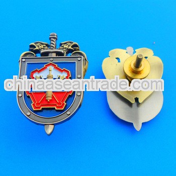 3d high quality badge/high quality lapel pin