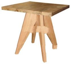 Mini table recycled wood