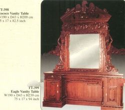 Eagle Vanity Table Mahogany Indoor Furniture