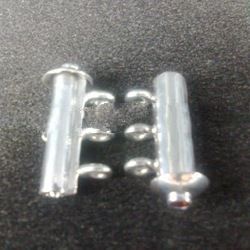 FMNSLIDE02 - 925 Sterling Silver Sliding Clasp 3 Strand