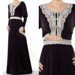 Long Muslim Fashion Maxi dress