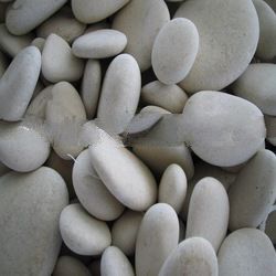 Thin White Pebble Stone