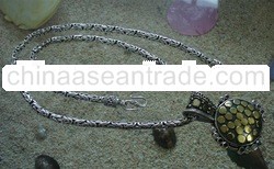 Sterling Silver Round Byzantine Chain 5mm