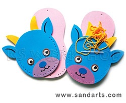Animal-shaped Foam Slippers
