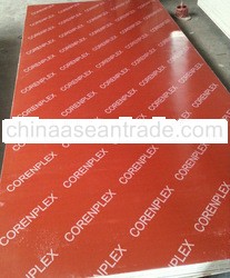 Cheap CORINPLEX FILM FACED PLYWOOD 9mm = usd 6.16/ sheet