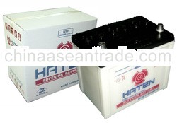 N50 Dry Charged Automotive battery