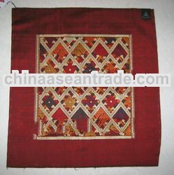 Silk Pocket Squares / Decor - Burgundy