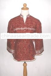 Pl L3 / 4 Casual Burung Merak Blouses