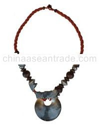 Wooden Beaded Necklace