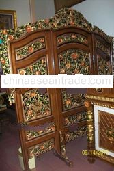 room dividers from teak wood