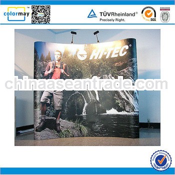 3x4 Curved Shape Velcro Pop Up Stand