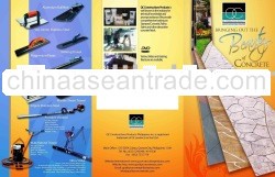 QC Construction Products Phils 2009 Brochures with hand tools and Machines for Flatfloors