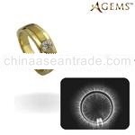 RD4841GA Energized yellow gold diamond ring