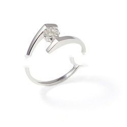 Diamond Cluster Ring