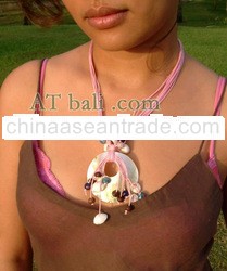 Mother Of Pearl Shell Necklace