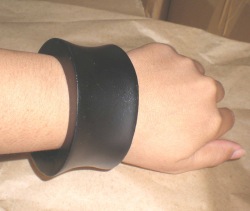 Black Wooden Bracelet