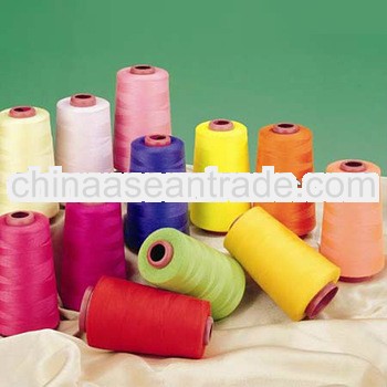 40/2 and 50/2 China supply bright virgin sewing thread / 100% polyester yarn