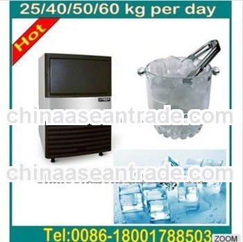 40kg commercial ice cube machine(CE,25kg~2ton different model supplied)